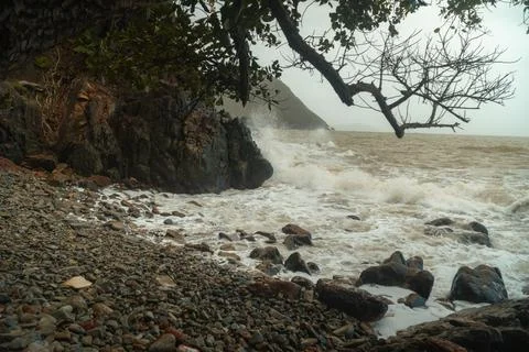 Rocky beach Stock Photos