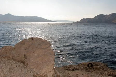 Rocky beach Stock Photos