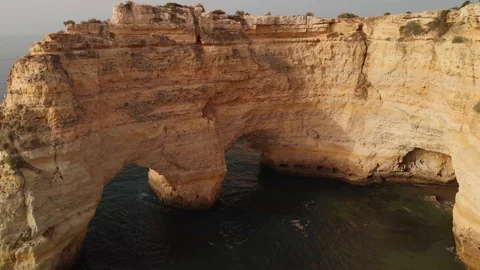 Rocky beach, two throats Stock Footage 94202780
