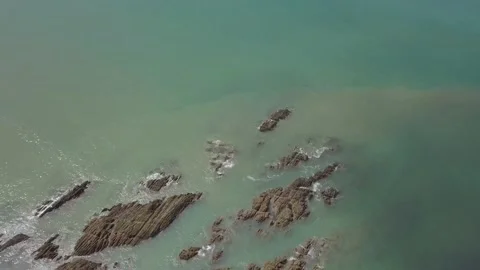 Rocky beach16 Stock Footage 140415482