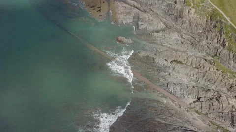 Rocky beach17 Stock Footage 140415494