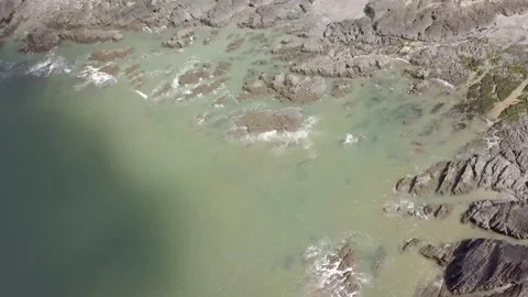 Rocky beach9 Stock Footage 140415375