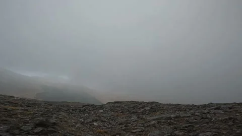 Rocky Cliff decent Stock Footage 236324707