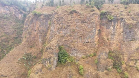 Rocky cliff. Stock Footage 170684697