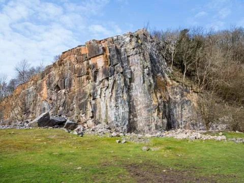 Rocky cliff Stock Photos