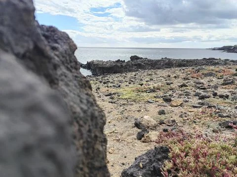 Rocky cliff Foto stock