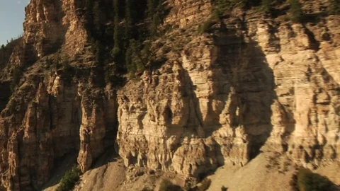Rocky cliffs Stock Footage 75214240