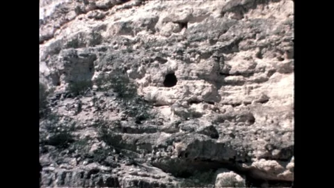 Rocky Cliffside Caves Stock Footage 276291352