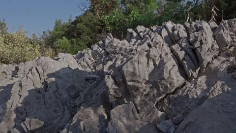 Rocky Cliffside Stock Footage 339709951