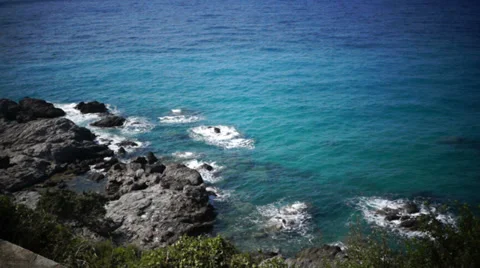 Rocky Coast (2) Stock Footage 31859654
