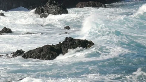 Rocky coast Stock Footage 70694887