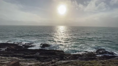 Rocky coast Video stock 168027454