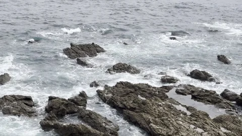 Rocky Coast Stock Footage 308039219
