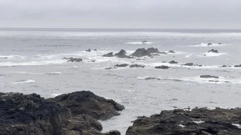 Rocky Coast Stock Footage 308039227