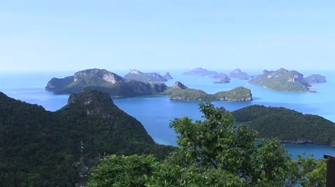 Rocky coast line of Phi Phi islands, Thailand Video stock 61391875