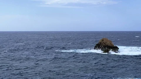 The rocky coast of Mallorca Stock Footage 114955587