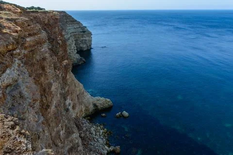 The rocky coast Stock Photos