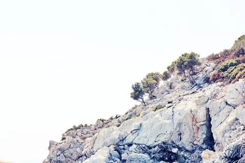 Rocky coast Stock Photos