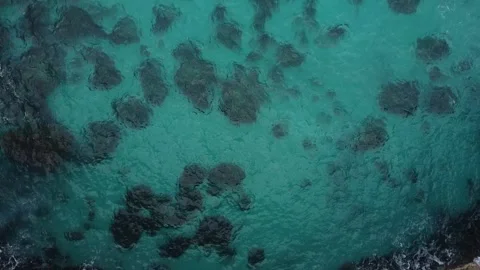 Rocky coast side of Malta Stock Footage 261302546