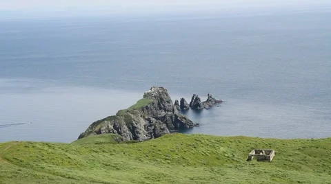 Rocky coastline Stock Footage 54933109