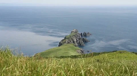 Rocky coastline Stock Footage 54937367