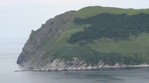 Rocky coastline Stock Footage 55107313