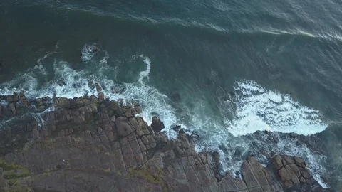 Rocky coastline Stock Footage 103551875
