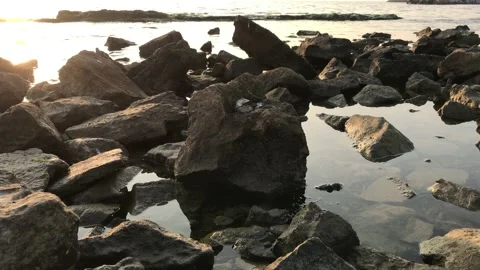 Rocky coastline Stock Footage 144341913