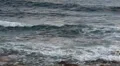 Rocky coastline of Mediterranean sea in Cyprus island HD Footage