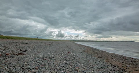 Rocky Coastline Timelapse Stock Footage 57532509