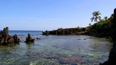 Rocky Cove Stock Footage 12108604