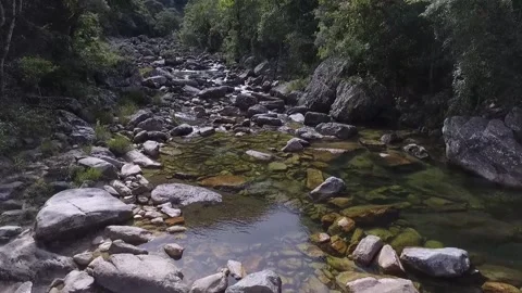 Rocky creek Video stock 153550571