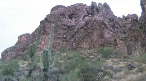 Rocky Desert Hill Video stock 779010