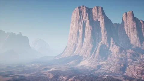 Rocky Desert Landscape 스톡 일러스트