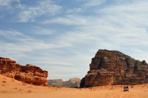Rocky desert Stock Photos