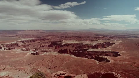 Rocky formation in the canyon Stock Footage 255712319