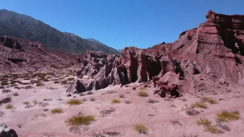 Rocky formation Stock Footage 245494725