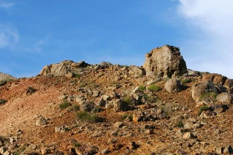 Rocky ground Stock Photos