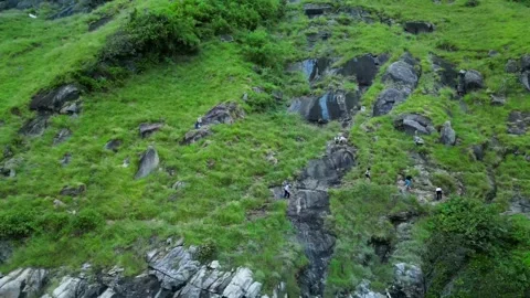 Rocky hill, mountain Video stock 271629326