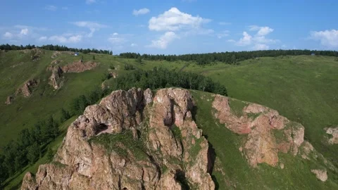 Rocky landscape view Stock-Footage 158825216