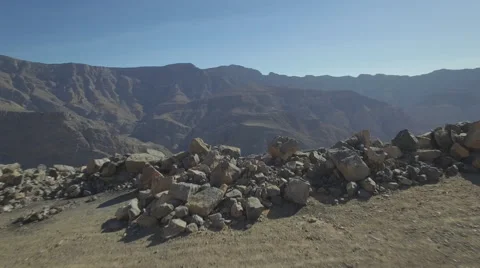 Rocky mountain Camera fly through 動画素材 65188566