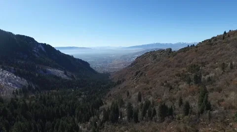 Rocky Mountain Canyon Stock Footage 62505336