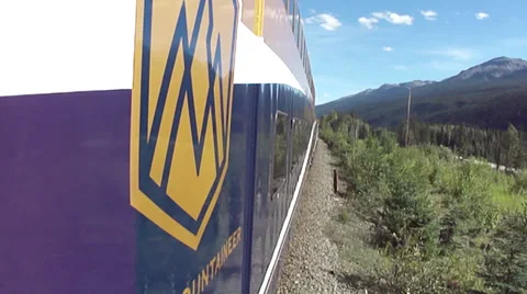 Rocky Mountain Express 4 Video stock 34503526