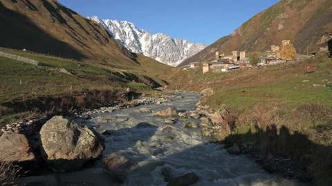 A rocky mountain 스톡 동영상 156849324