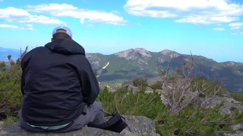 Rocky Mountain Gaze Video stock 79597450