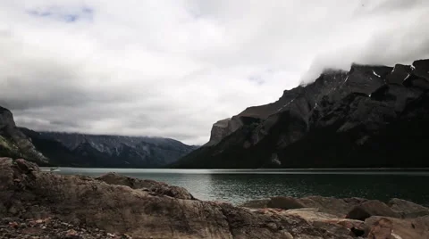 Rocky Mountain Lake Stockbeeldmateriaal 43898450