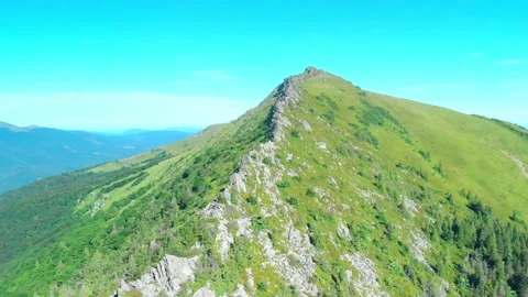 Rocky mountain, mountain range Stock Footage 157763191