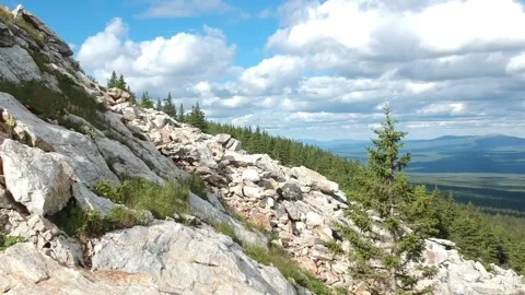 Rocky Mountain Proximity Fly-by Video stock 139393772