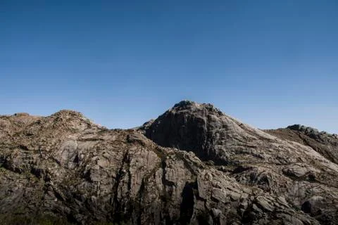 Rocky mountain ridge Stock Photos