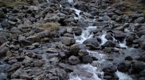 Rocky mountain river Stock Footage 51344927